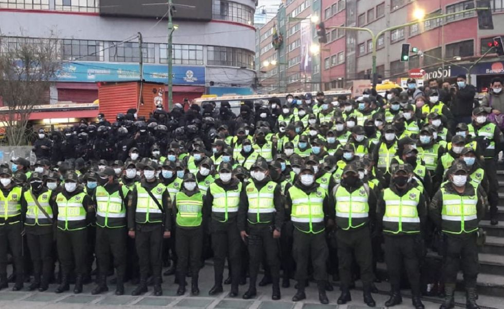 Presentan plan de seguridad ciudadana 'Por una Bolivia mejor' para las fiestas de fin de año