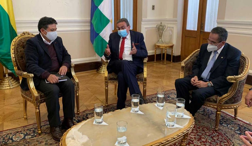 La Cámara de Comercio propone a Choquehuanca un “gran pacto público privado”