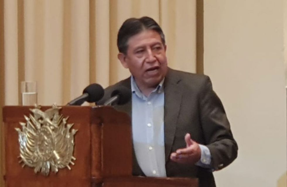 Choquehuanca: “A nadie se le tiene que perseguir por decir sus ideas”