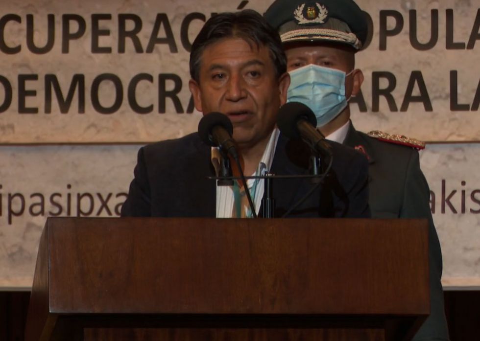 Choquehuanca: “El gobierno del pueblo no es un gobierno que abusa”