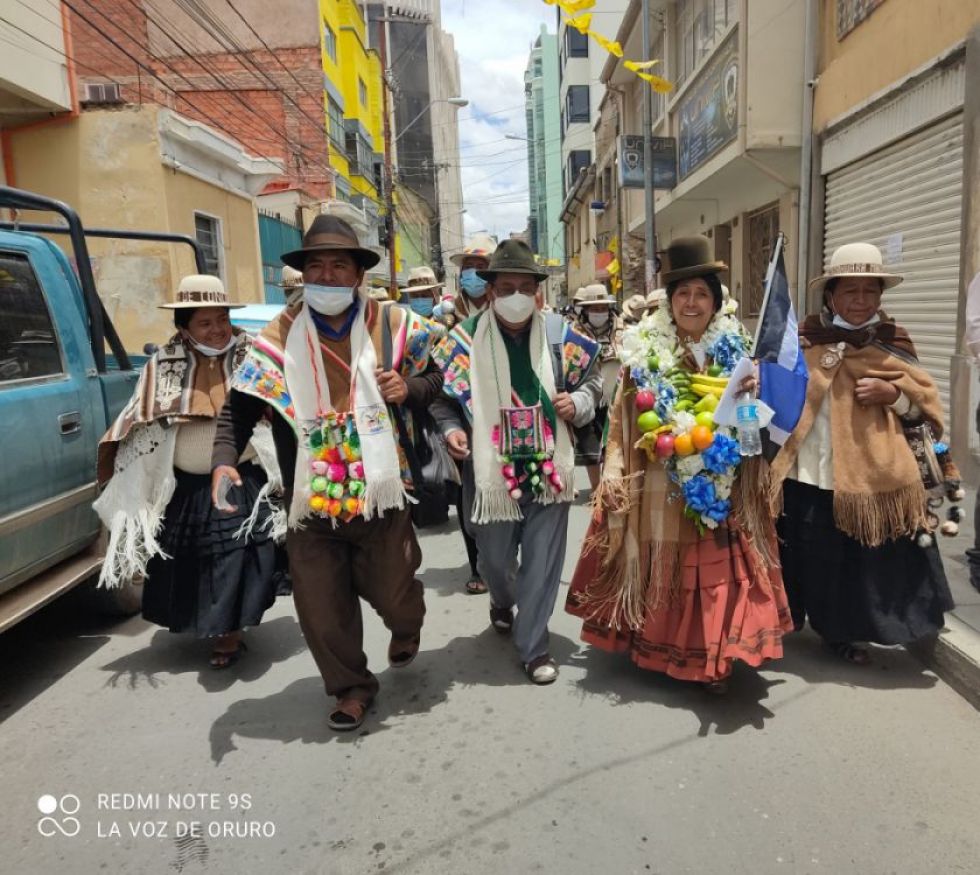 Oruro: Francisca Alvarado, la madre de Evaliz, quiere ser candidata a Gobernadora