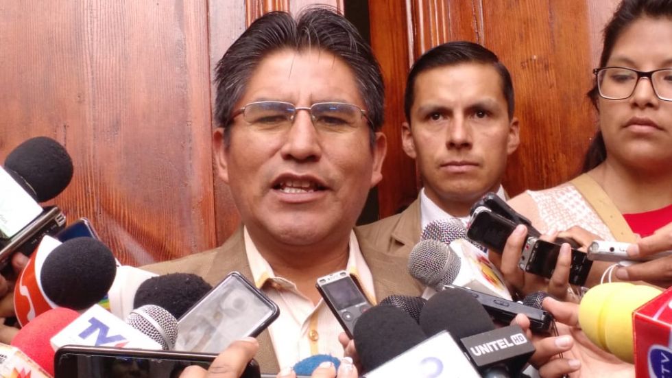 Félix Patzi confirma su repostulación a la Gobernacion paceña