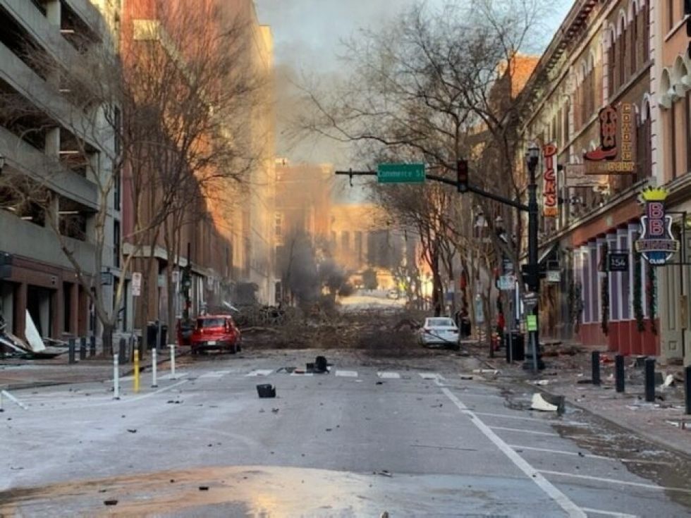 Una caravana explota en Nashville tras una misteriosa cuenta atrás