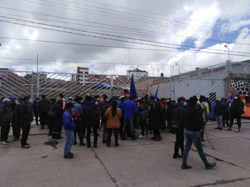 Bloqueo impuesto a edificio entorpece trabajo del TED