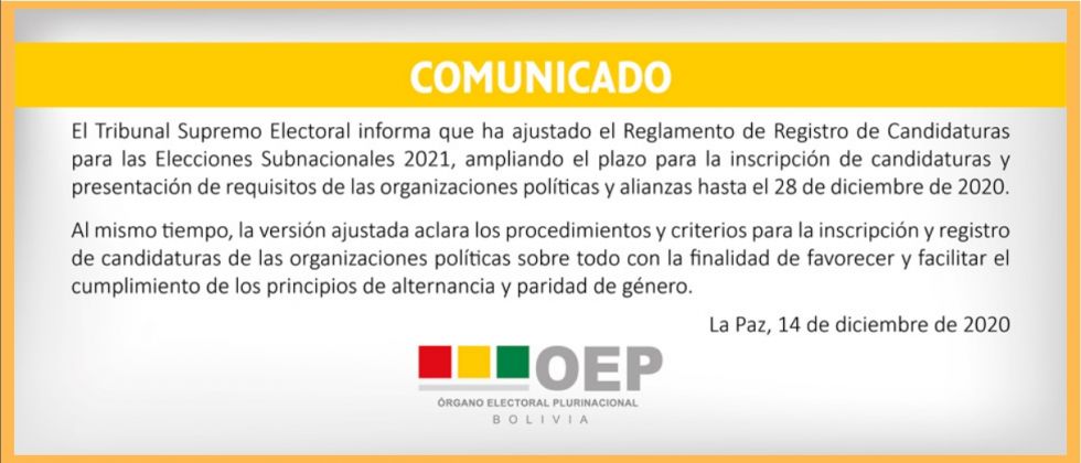 Aparecieron hasta 21 candidatos para el cargo de alcalde de Potosí