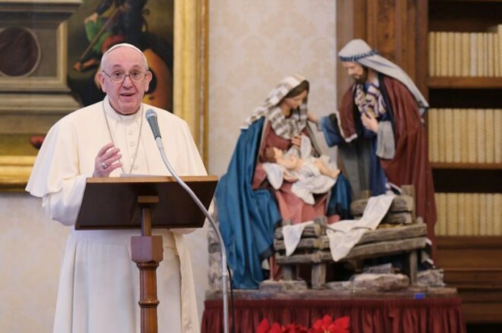 “Les envío mis mejores deseos de paz y serenidad para el nuevo año”, es el mensaje del Papa Francisco