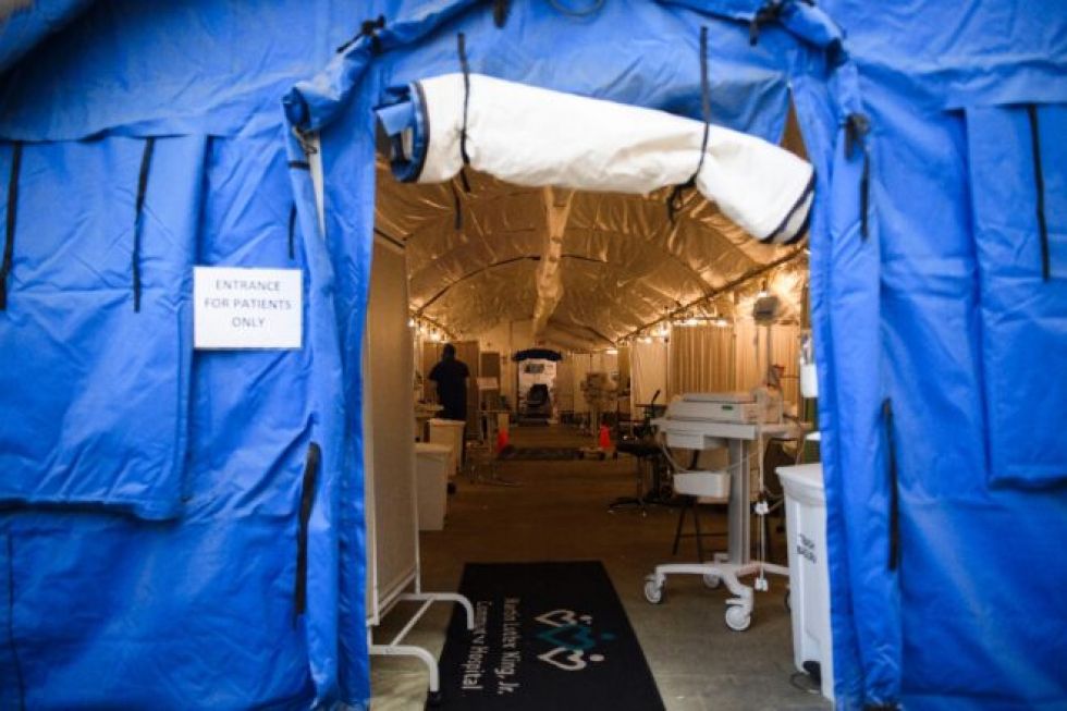 “Demasiadas muertes” : un hospital de Los Angeles en medio de la tormenta del covid