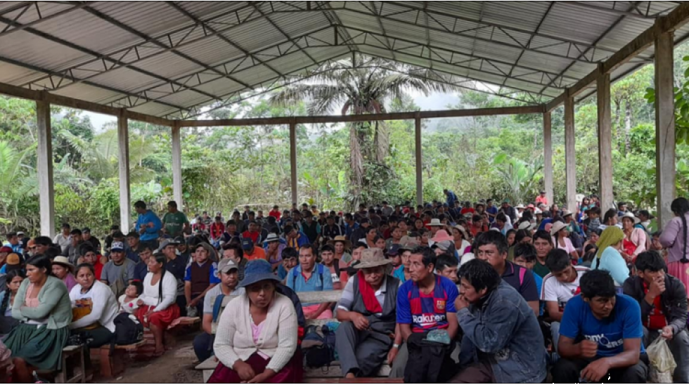 Organizaciones del Trópico cochabambino se congregan sin usar medidas de bioseguridad