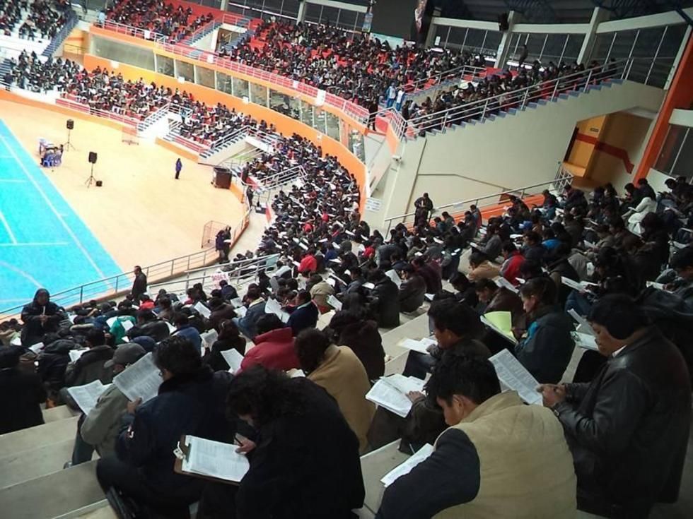 Hoy inicia fase de examen escrito a postulantes a cargos educativos en Potosí