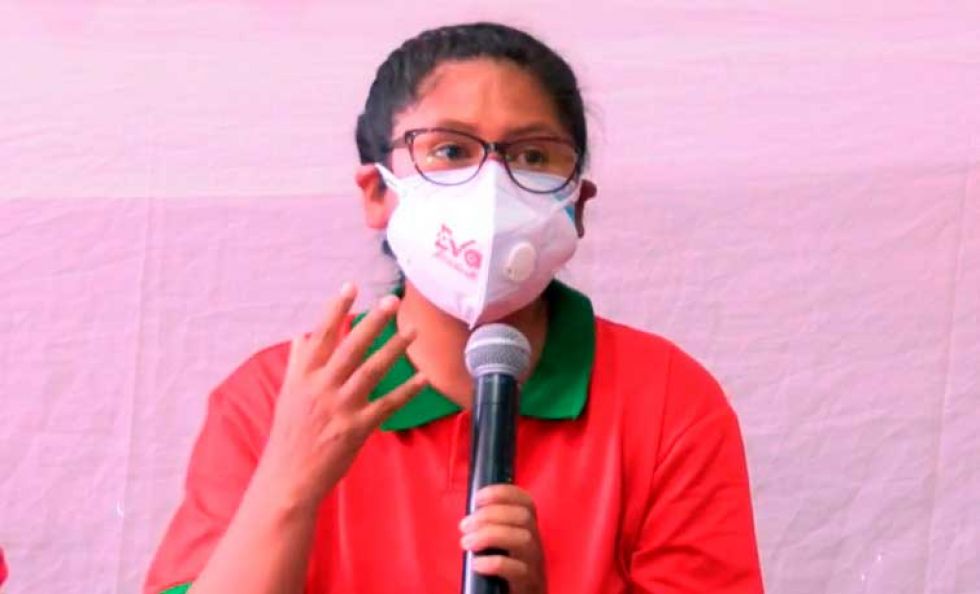 Eva Copa: ‘Yo no tengo miedo al debate, voy a ir a debatir propuestas, no insultos’