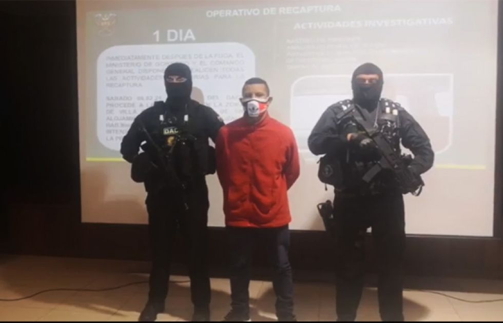 Recapturan a miembro del PCC que fugó de Chonchocoro en La Paz