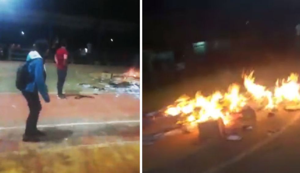 Policía investiga la destrucción de más de un centenar de ánforas electorales