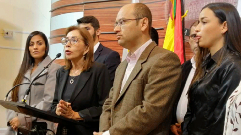 Bancada de Creemos solicita a la CIDH medidas cautelares para Añez y sus exministros