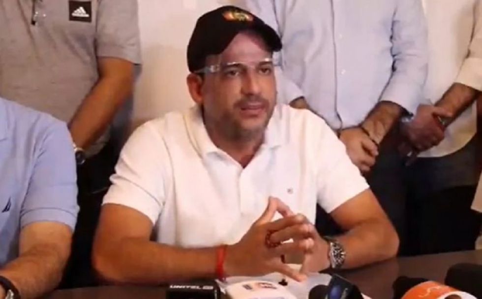 Camacho desafía al Gobierno: “El proceso es contra mí (…). No voy a huir”