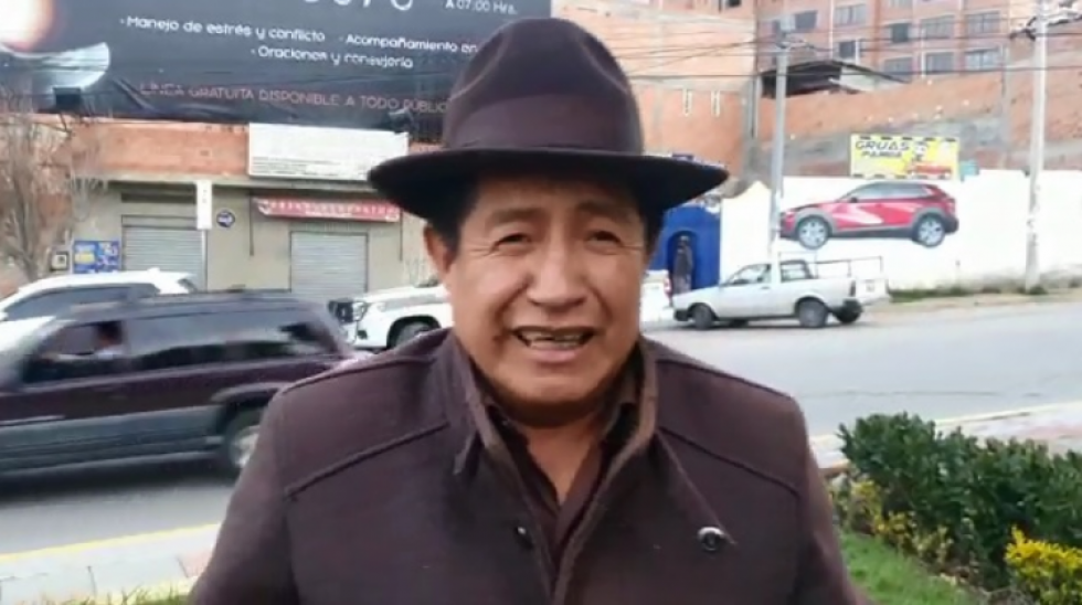 Rafael Quispe se presenta ante la Policía y dice que no se escapará del país