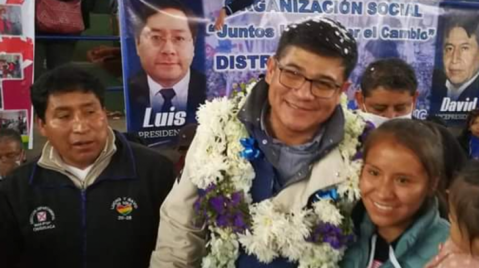 Enrique Leaño del MAS gana la Alcaldia de Sucre por 301 votos de diferencia