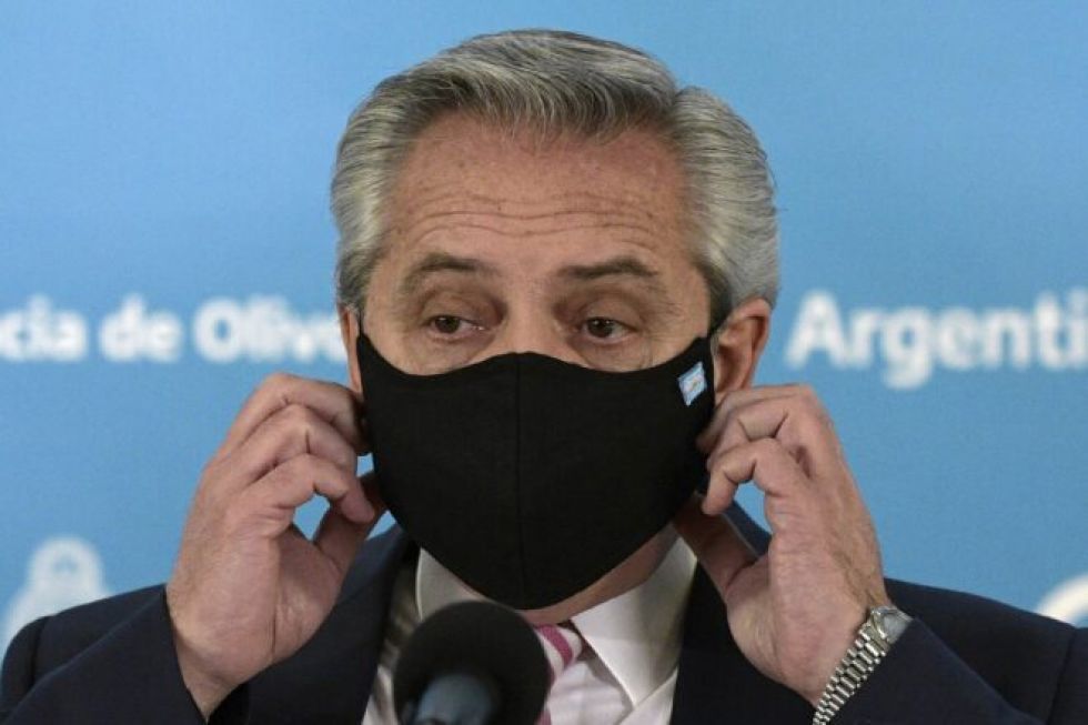 Reportan que el presidente argentino está estable y sin síntomas tras contagiarse de covid-19