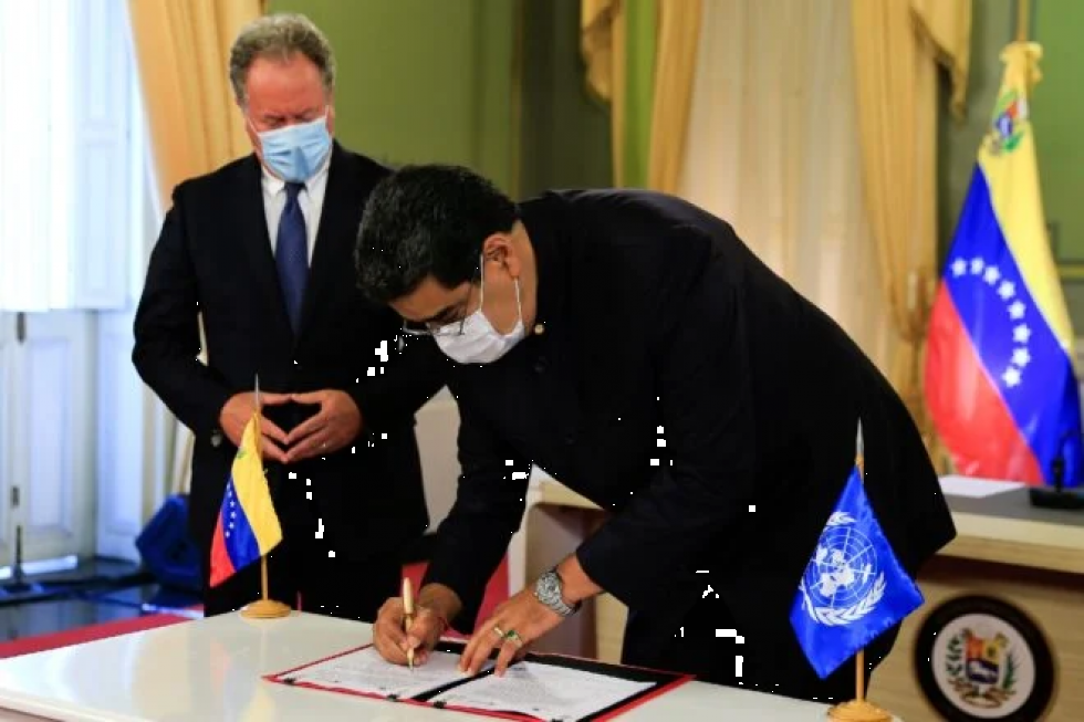 Programa de alimentación de la ONU acuerda plan para atender a niños en Venezuela