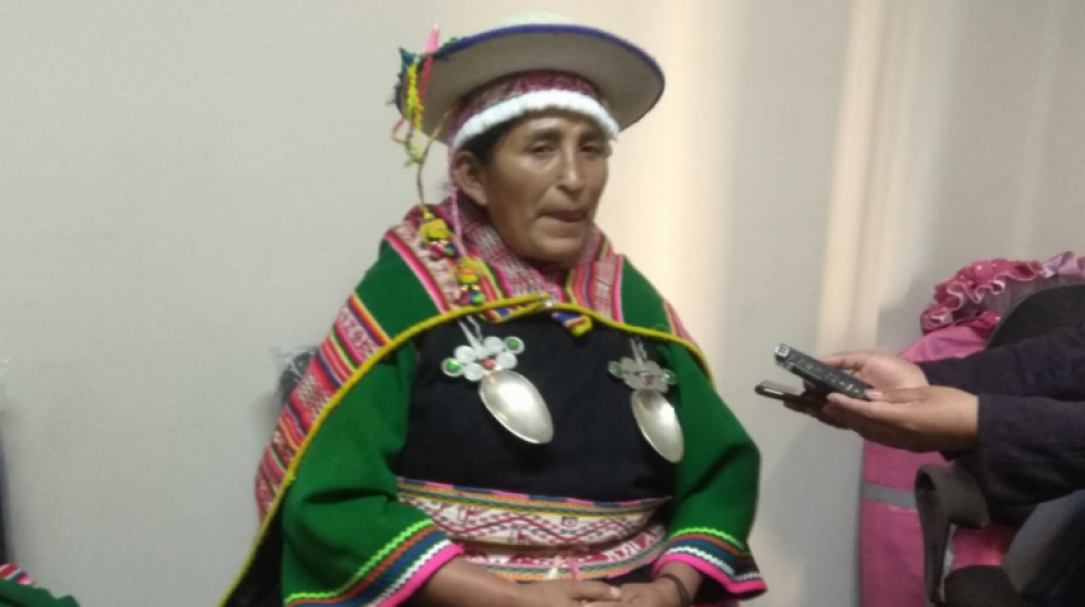 Lidia Patty dice que estaba dispuesta a llevar plantas medicinales para que Jeanine Añez se cure