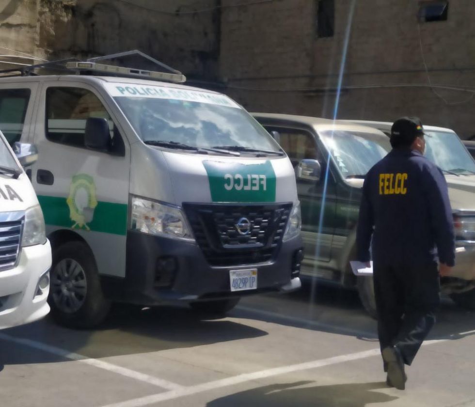 Cuatro ladrones de celulares fueron aprehendidos por la Policía en el centro de La Paz