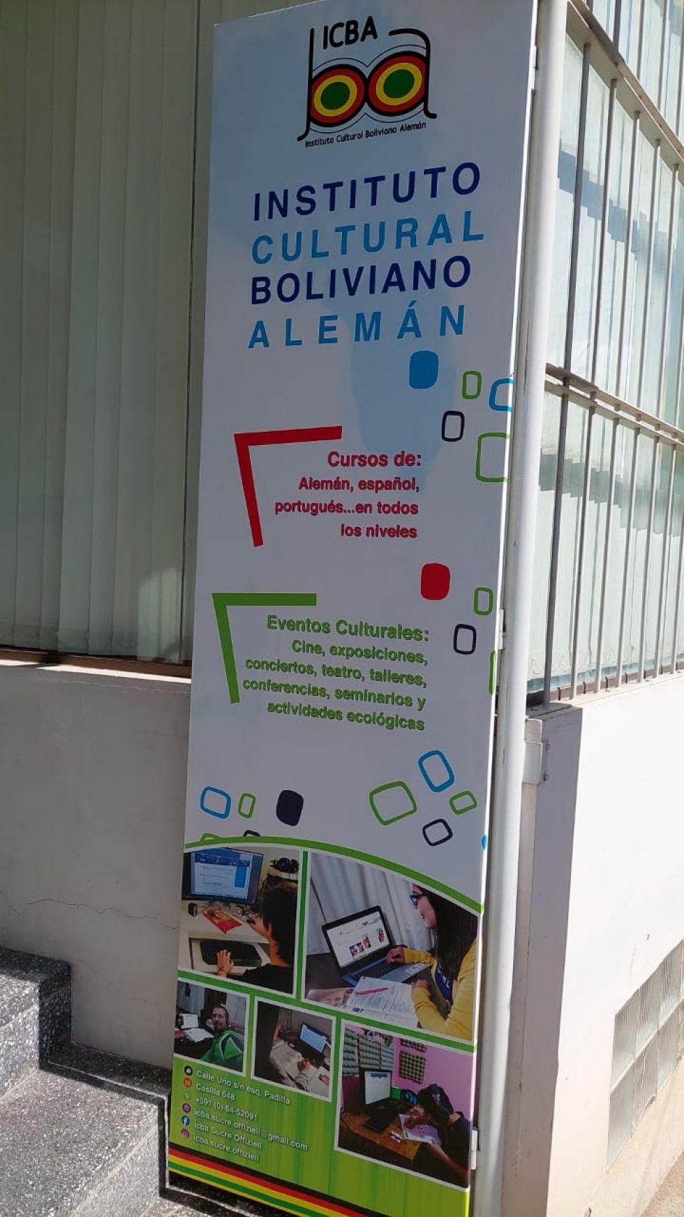 Clases  virtuales de alemán con el Instituto Cultural Boliviano Alemán  (ICBA-SUCRE) 