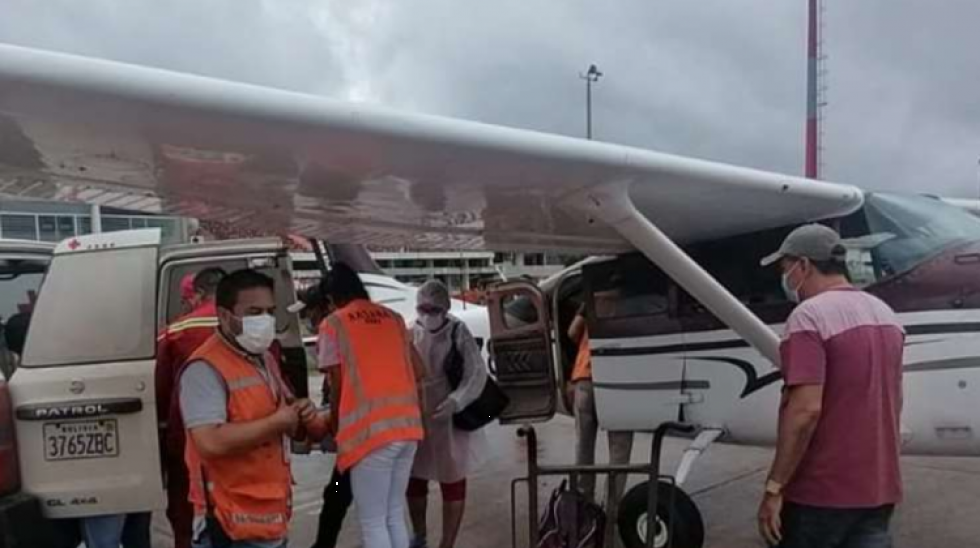 Policía custodia a sobreviviente de la balacera y refuerza la seguridad en Santa Ana del Yacuma
