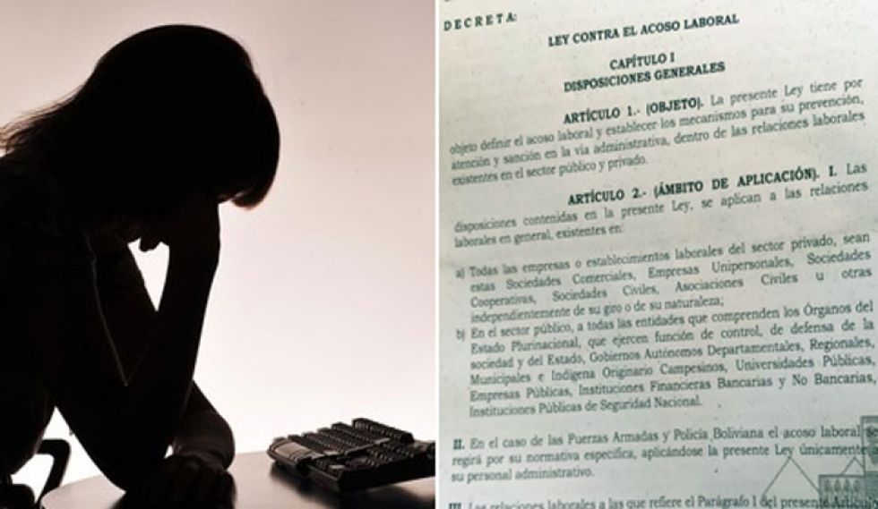 Proyecto de Ley establece 12 conductas que constituirían acoso laboral