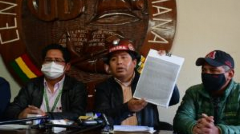 COB considera incremento de Bs 14,20 al salario mínimo "un avance" para los trabajadores