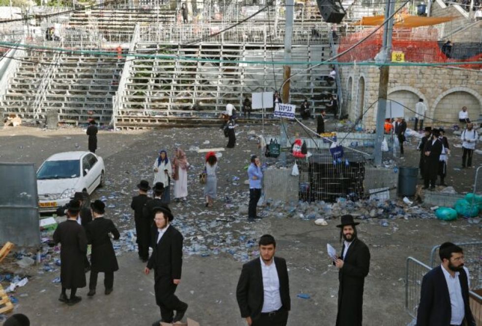 Reportan que hay 44 muertos en una estampida durante una peregrinación judía en Israel