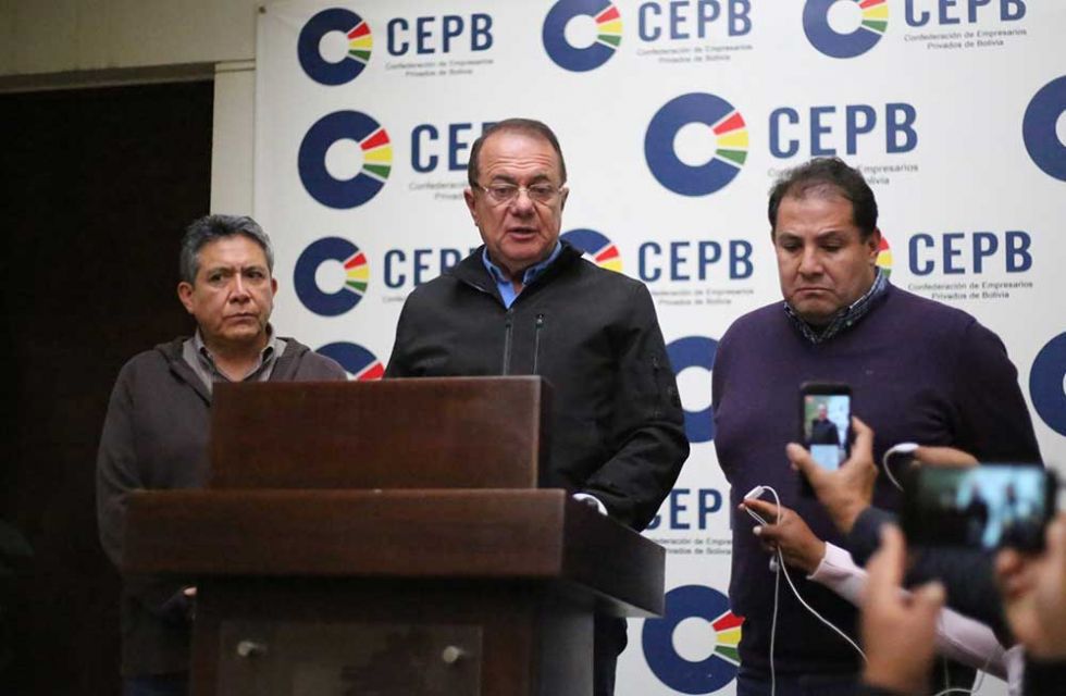La CEPB rechaza incremento salarial y advierte ‘graves consecuencias’ para las empresas