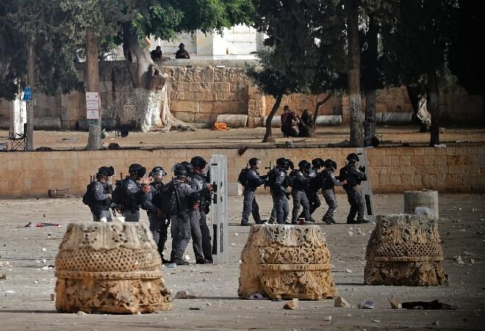 Nuevos choques en Jerusalén dejan casi 300 heridos