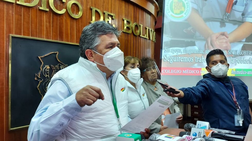 Conasa suspende paro de 48 horas y advierte que Bolivia atraviesa la ‘peor situación’ por la pandemia