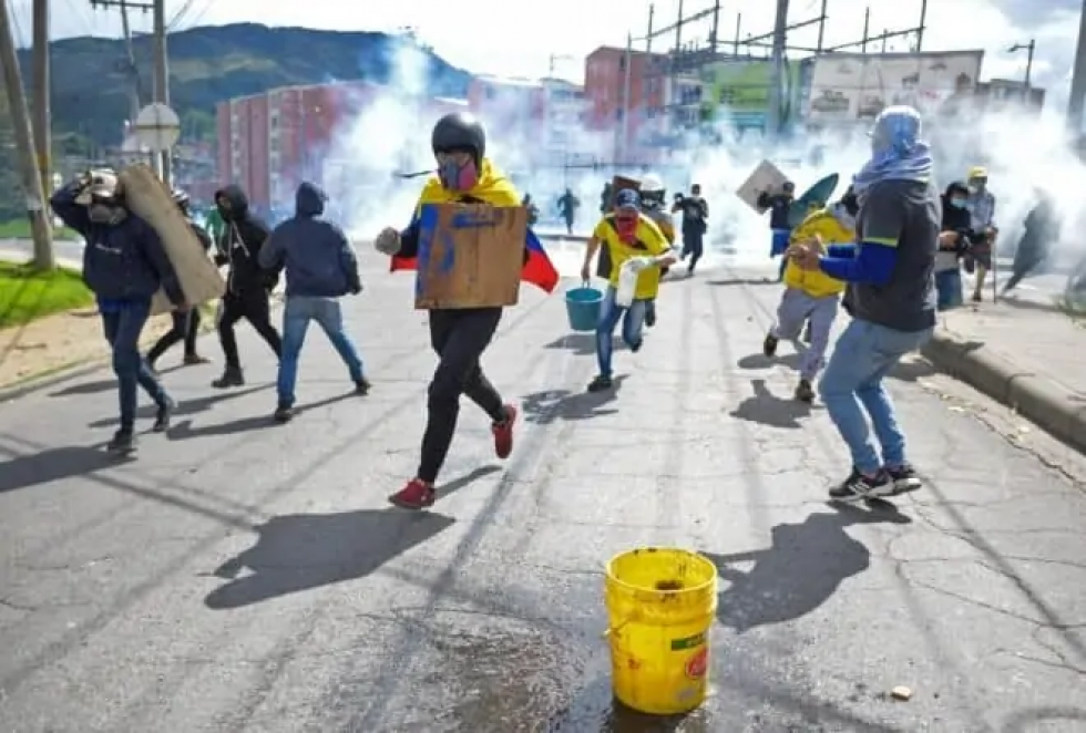 Se cumple un mes de sangrientas protestas en Colombia