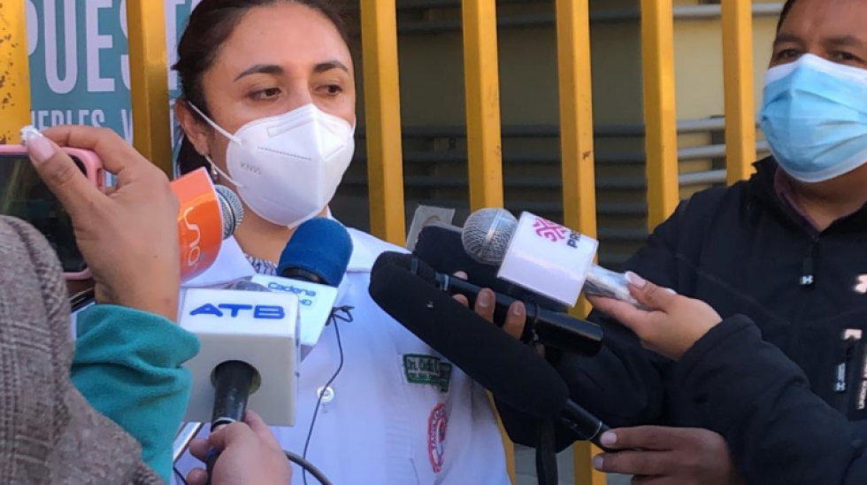 Hospitales Covid en La Paz están al límite de su capacidad