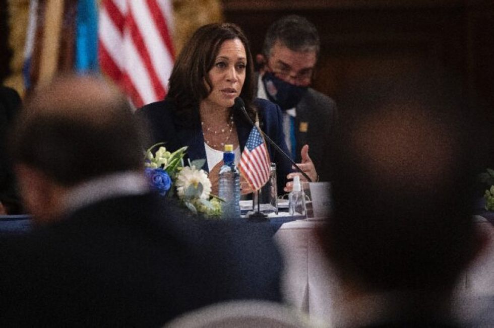 Harris pide a Guatemala un trabajo conjunto para que la gente “no se vaya de casa”