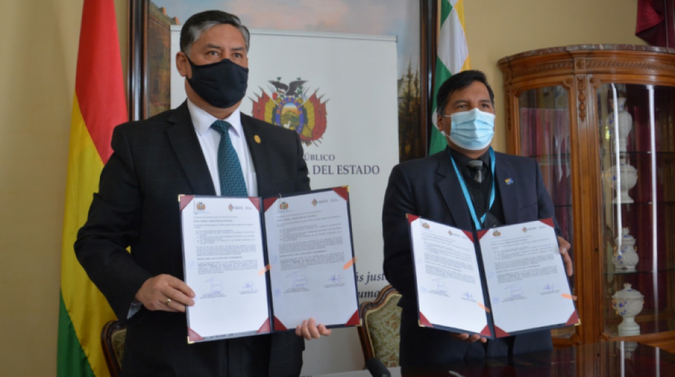 Suscriben convenio para acceder a información de procesos penales en delitos contra estudiantes