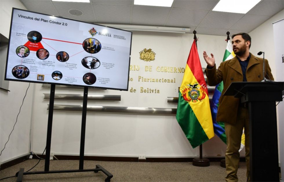Bolivia espera que Ecuador coopere en la investigación del caso gases y proyectiles