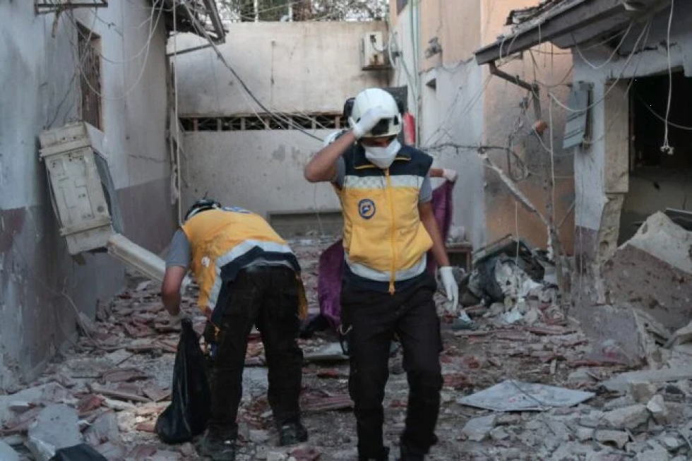 Un hospital fuera de servicio en el norte de Siria tras bombardeos letales