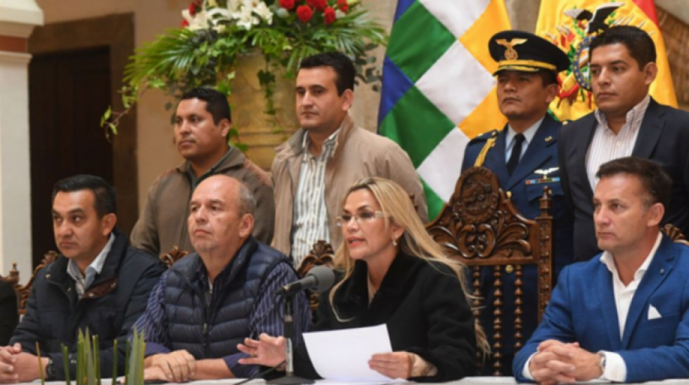 Caso gases: Huallpa dice que Añez tenía un "minigabinete"; Ordoñez apunta a Murillo y López
