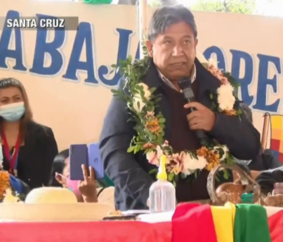 Choquehuanca pide la expulsión de militantes que mienten y buscan dividir al MAS
