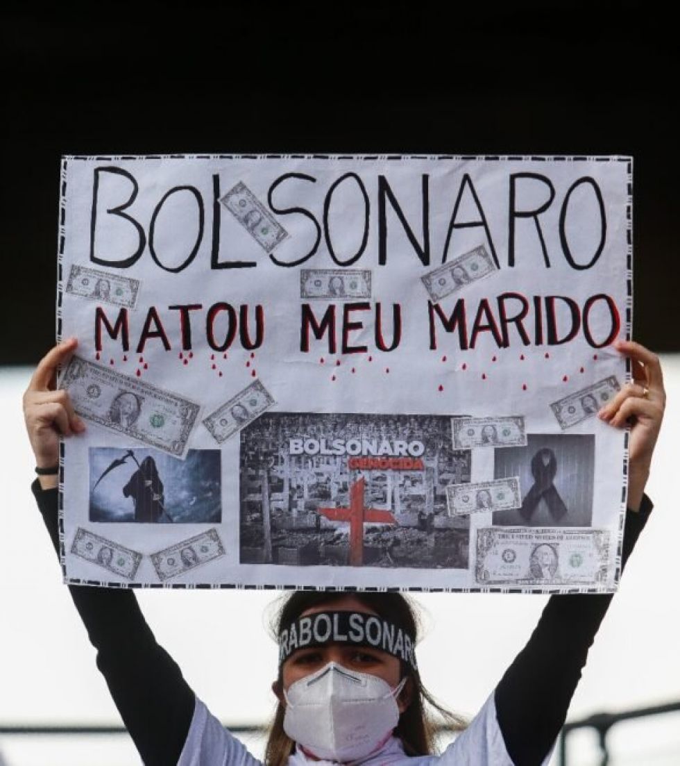 Brasileños vuelven a las calles a protestar contra Bolsonaro