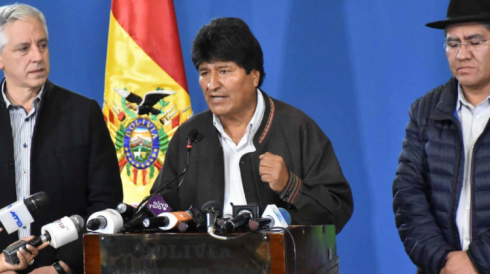 Revelan que Morales y García Linera fueron convocados a declarar en enero por caso "golpe"