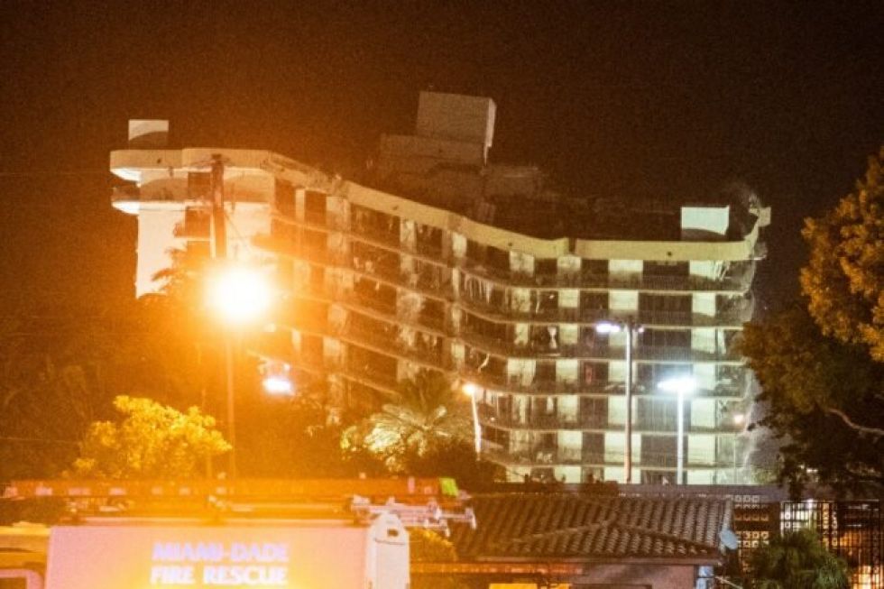 El edificio que colapsó en Florida fue demolido antes de la llegada de la tormenta Elsa