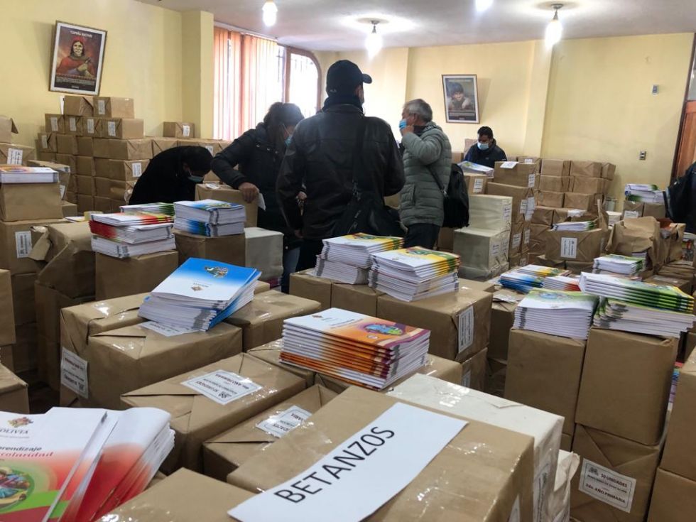 Verificarán que textos educativos lleguen a beneficiarios en Potosí