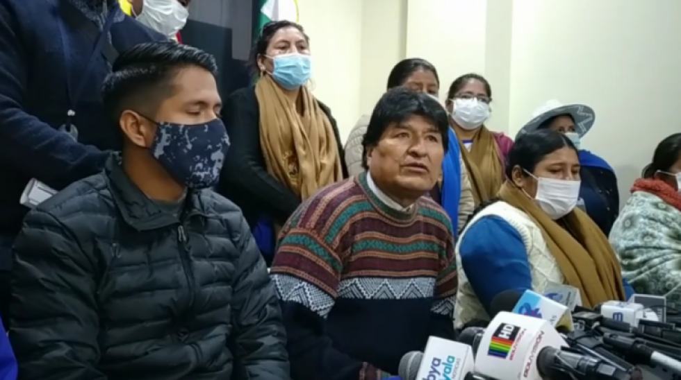 Evo Morales niega que fue citado a declarar en enero de este año por el caso "golpe de Estado"