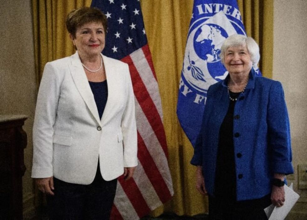 La jefa del FMI llama al G20 a prevenir un “doble choque devastador” contra los países más pobres