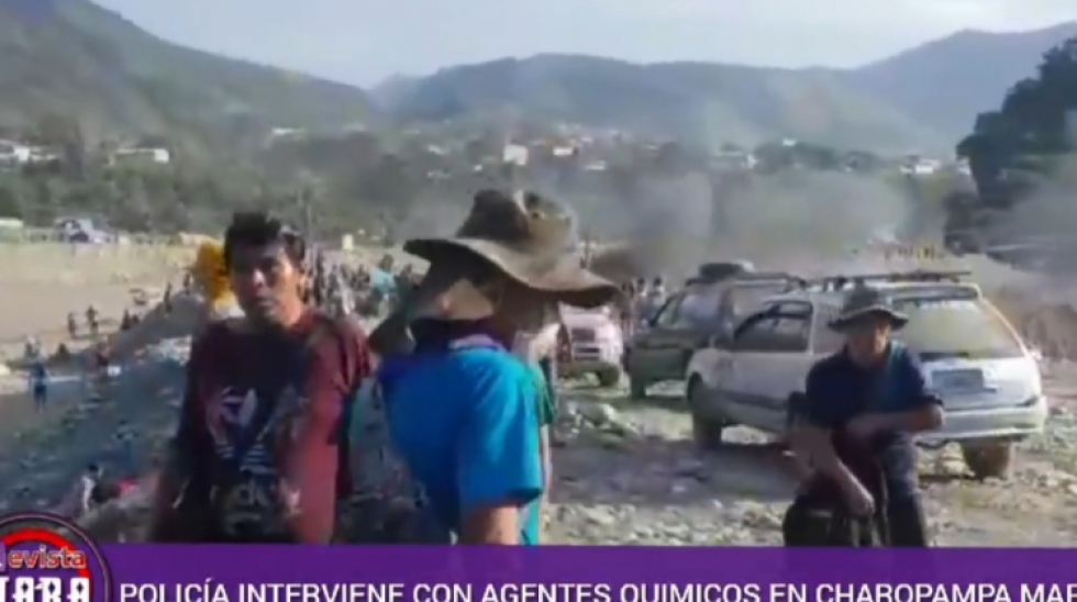 Enfrentamiento en la comunidad de Charopampa en Mapiri deja dos policías heridos