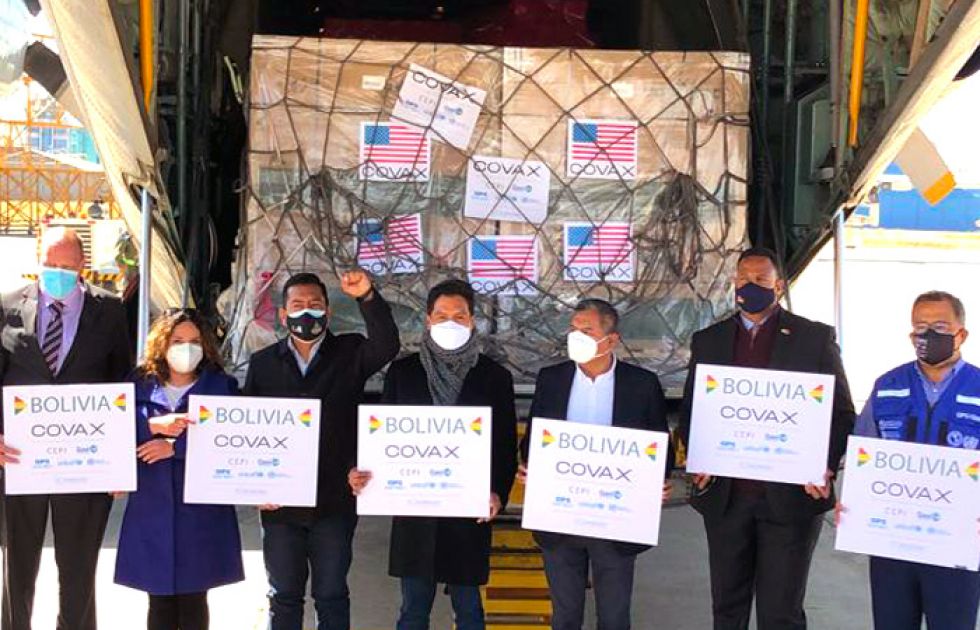Llegan al país 1.008.000 vacunas de Johnson & Johnson donadas por EEUU