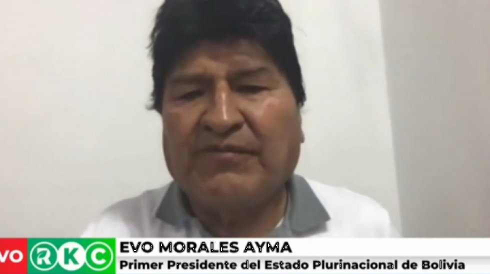 Evo Morales acusa a expresidentes de Argentina y Ecuador ser parte del "golpe"
