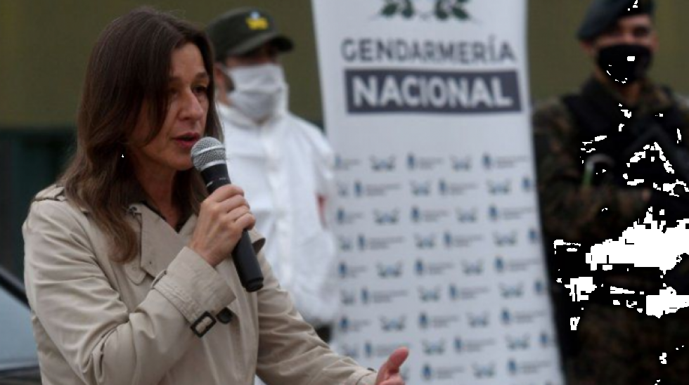 Ministra argentina asegura que el trámite para envío de "material bélico" se realizó en gestión de Evo Morales